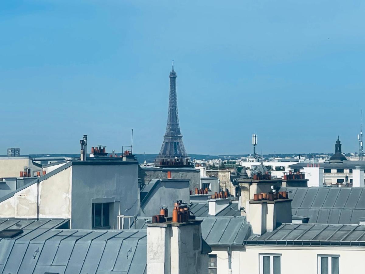 Appartement Paris Centre Dernier Étage Vue Ascenseur Extérieur photo