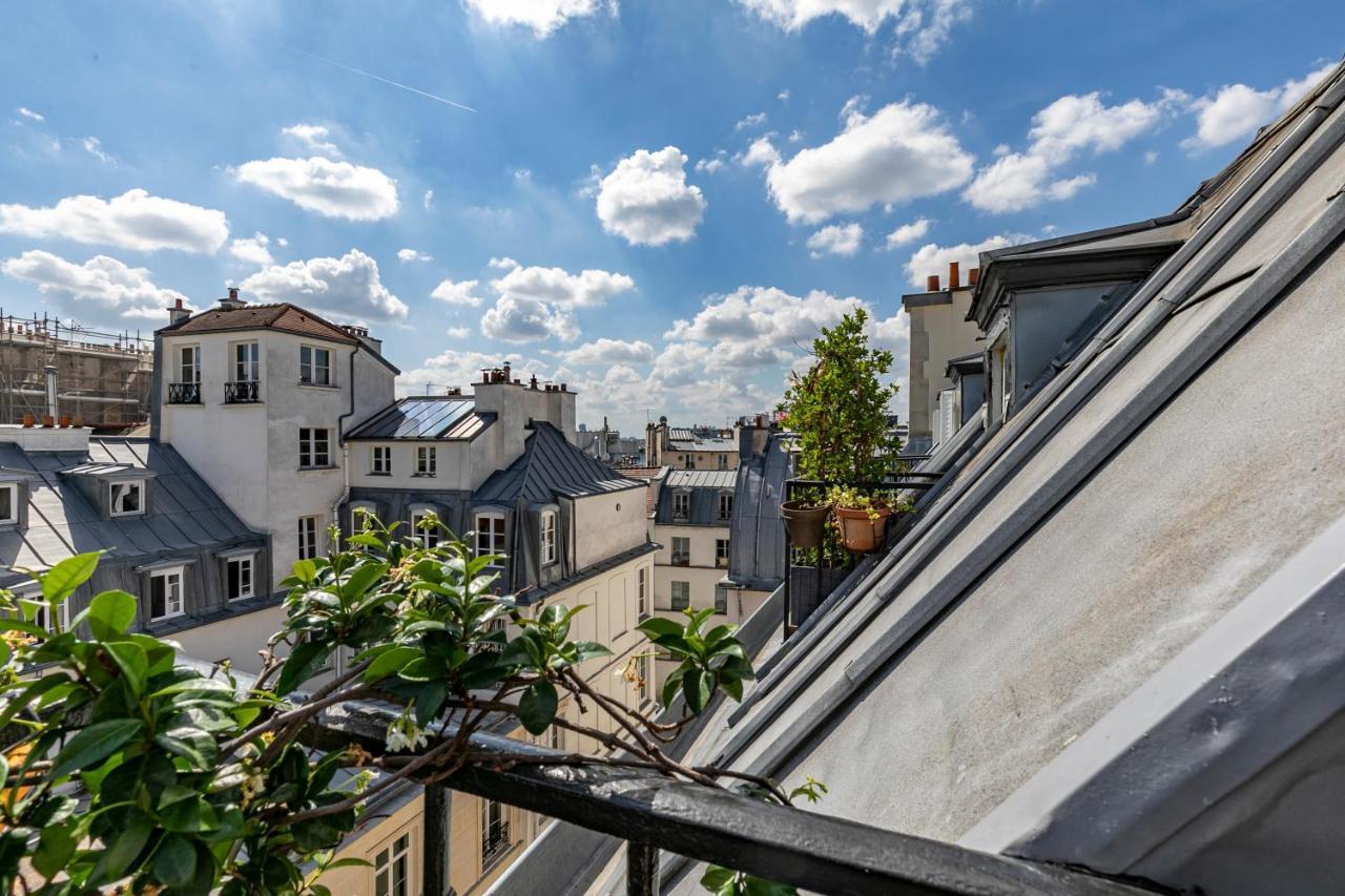 Appartement Paris Centre Dernier Étage Vue Ascenseur Extérieur photo