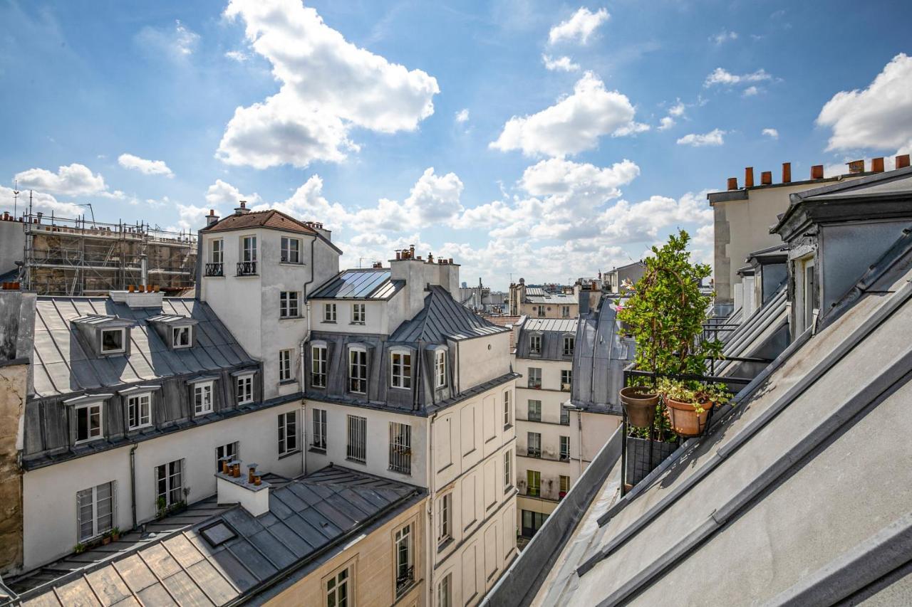 Appartement Paris Centre Dernier Étage Vue Ascenseur Extérieur photo